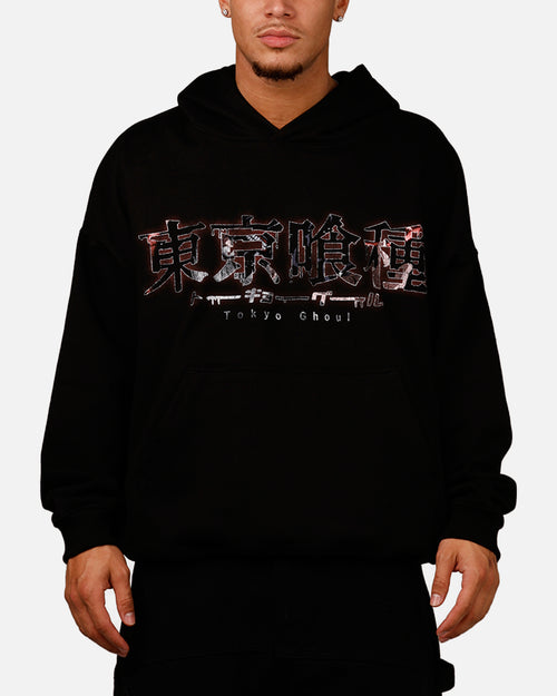Goat Crew X Tokyo Ghoul Kaneki Premium Hoodie Black