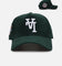New Era Los Angeles Dodgers 'Upside Down LA Cord' 9FORTY A-Frame Corduroy Snapback Green