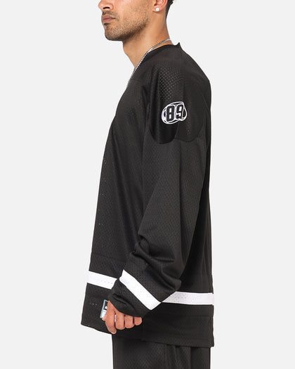 Mitchell & Ness All Blacks Rugby Union Classic Chrome Mesh Jersey Solid Black