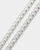 NXS 5mm Tennis Chain White Gold
