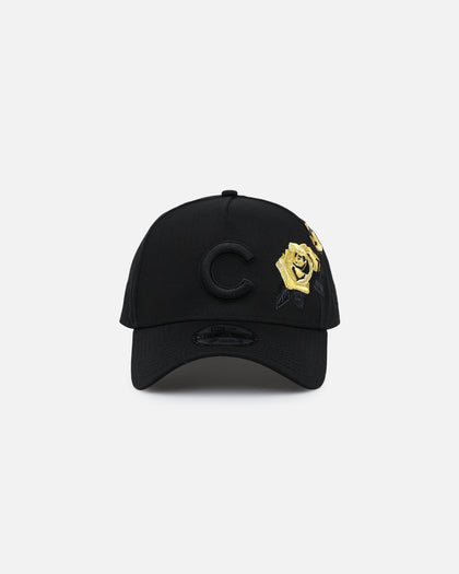 New Era Chicago Cubs 'Gold Rose' 9FORTY A-Frame Snapback Black/Gold