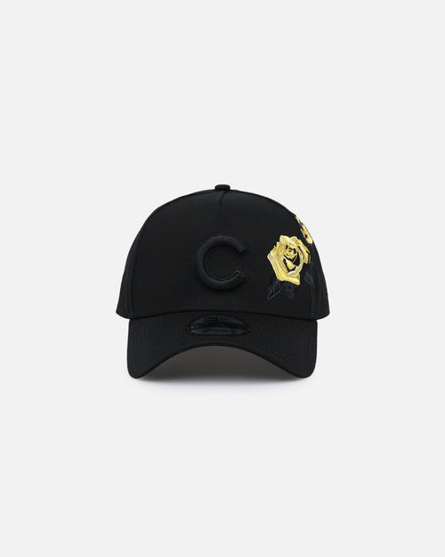 New Era Chicago Cubs 'Gold Rose' 9FORTY A-Frame Snapback Black/Gold
