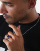 Saint Morta Lapis Octagon Signet Ring White Gold