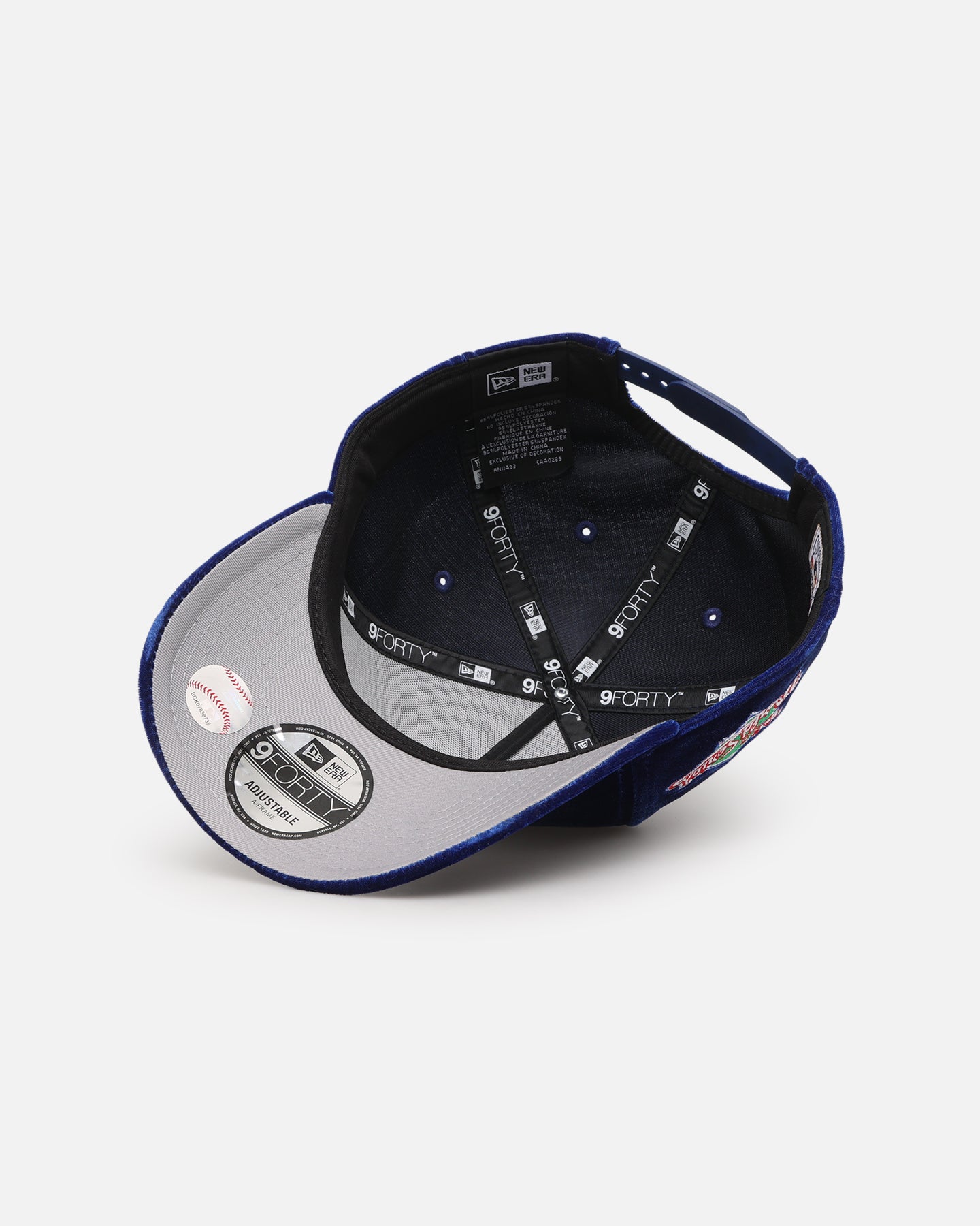 New Era Los Angeles Dodgers 'Velvet Official Team Color' 9FORTY A