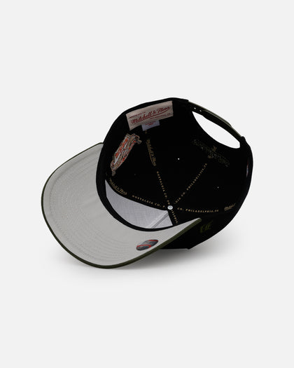 Mitchell & Ness Detroit Tigers 'Olive Cargos' Pro Pinch Snapback Olive/Black