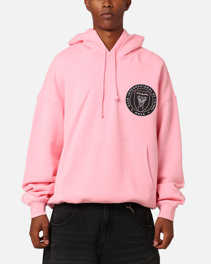 Mitchell & Ness Inter Miami CF Logo Hit Hoodie Light Pink