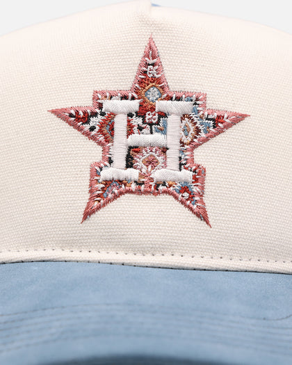 Pro Standard Houston Astros 'Tapestry' Pinch Front Strapback Natural
