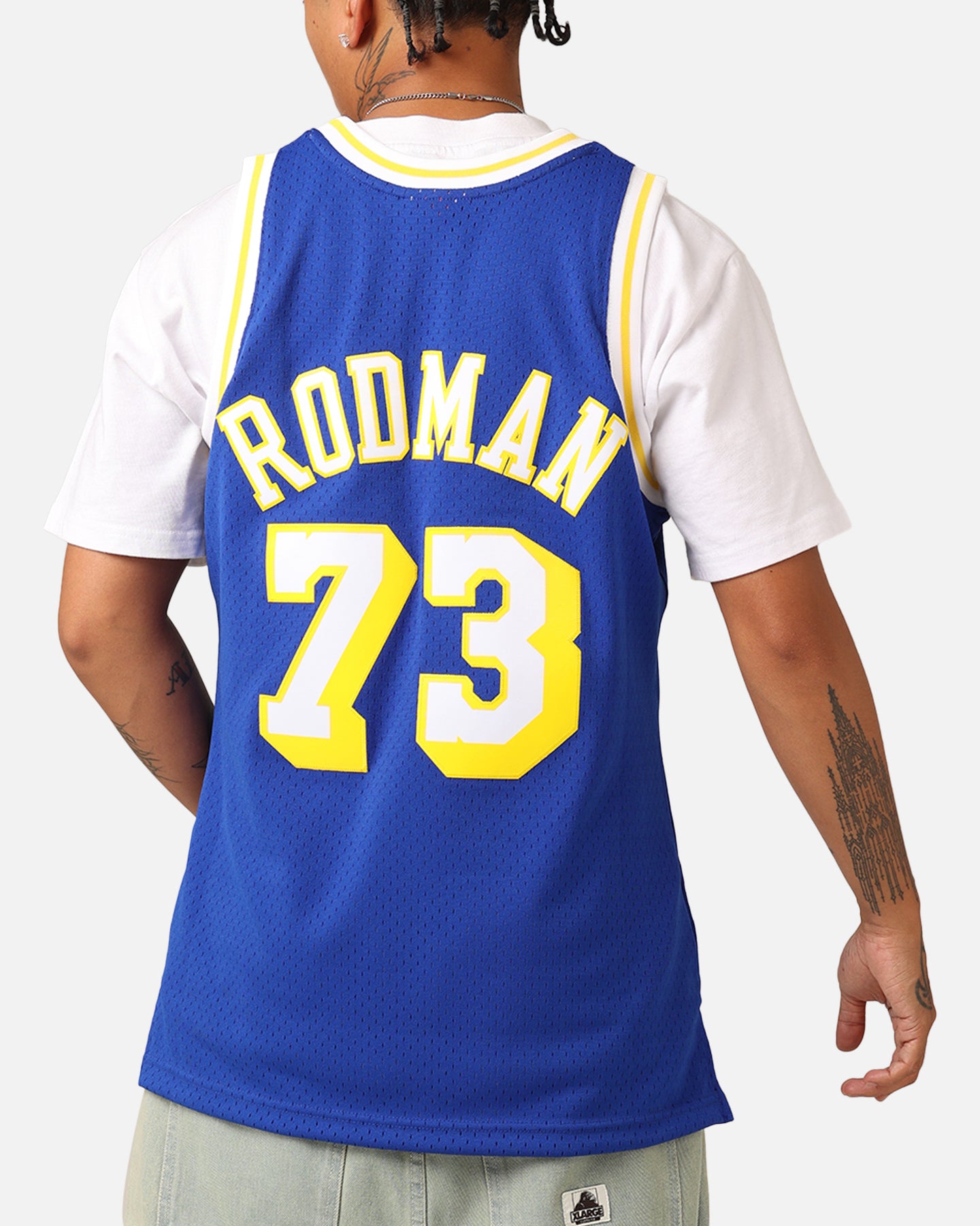 Mitchell & Ness ロッドマン レイカーズ ユニフォーム 98-99 Mitchell & Ness Los Angeles Lakers Dennis Rodman '98-99 College
