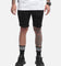 Saint Morta Thrashed Shorts Jet Black