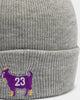 Goat Crew Men's Goat Emoji LB23 Beanie Grey