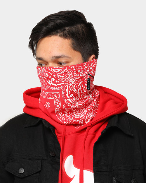 Saint Morta Bandana Snood Red/White