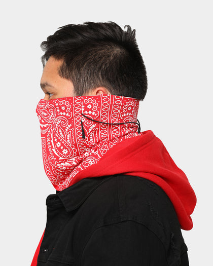 Saint Morta Bandana Snood Red/White