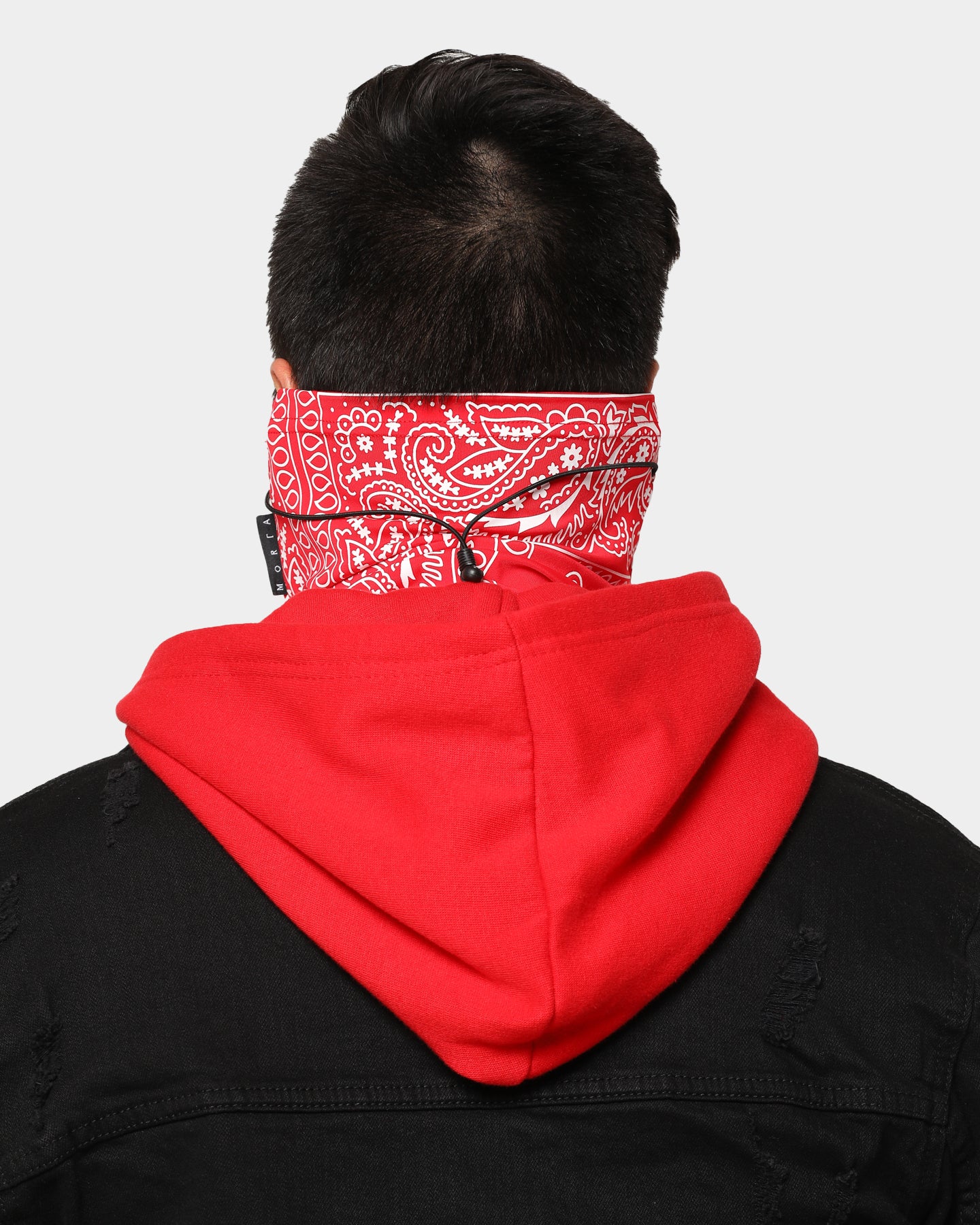 Saint Morta Bandana Snood Red/White | Culture Kings US