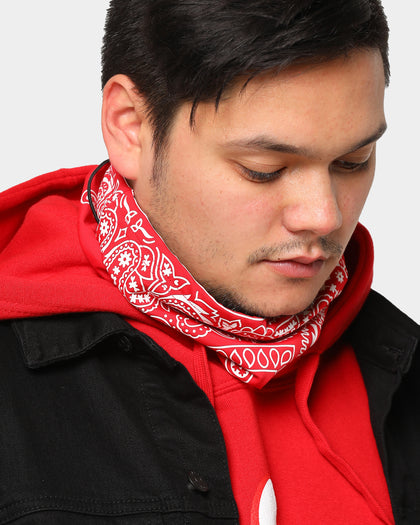 Saint Morta Bandana Snood Red/White