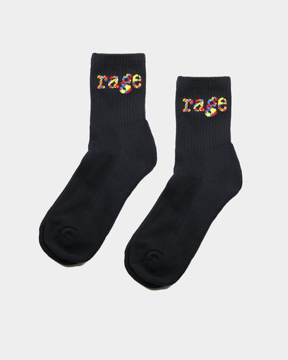 Rage Unisex Rage Socks Black