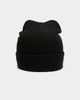 Goat Crew Unisex Butterfly Beanie Black