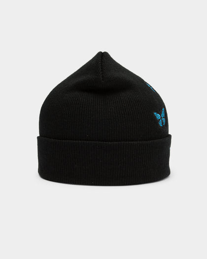 Goat Crew Unisex Butterfly Beanie Black