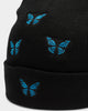 Goat Crew Unisex Butterfly Beanie Black