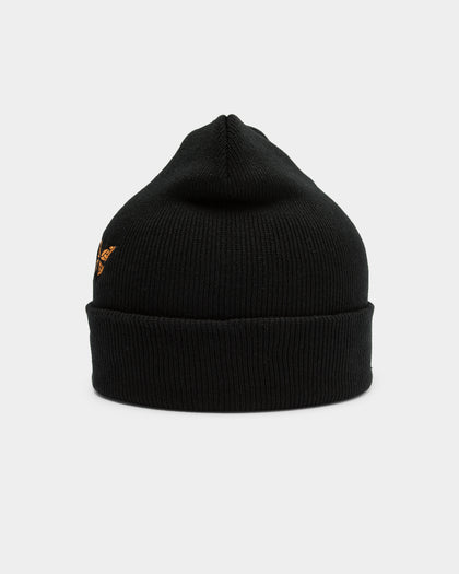 Goat Crew Unisex Multi-coloured Butterfly Beanie Black