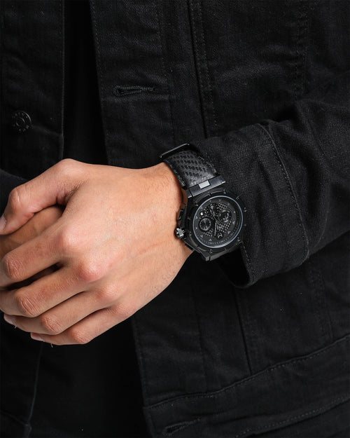 Meister Men's MK3 Carbon Watch Black