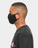 Carré Script Face Mask Black
