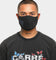 Carré Enorme Reflective Iridescent  Face Mask Black/3M