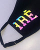 Carré Enorme Reflective Iridescent  Face Mask Black/3M