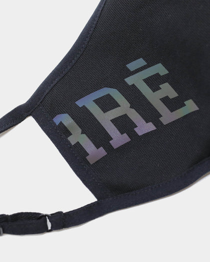 Carré Enorme Reflective Iridescent  Face Mask Black/3M