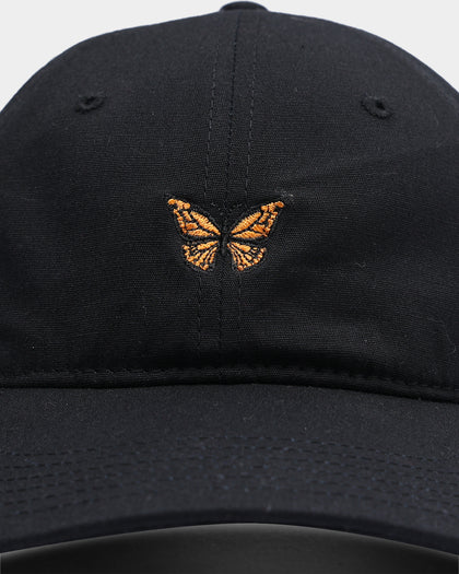 Goat Crew Butterfly Strapback Black/Orange