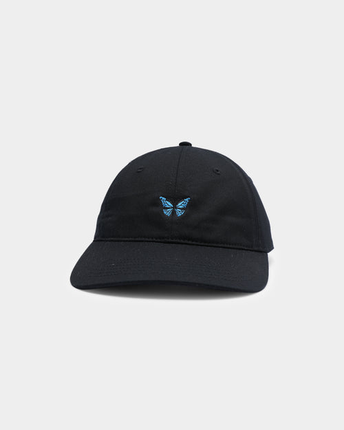 Goat Crew Butterfly Strapback Black/Blue