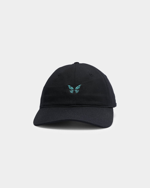 Goat Crew Butterfly Strapback Black/Teal
