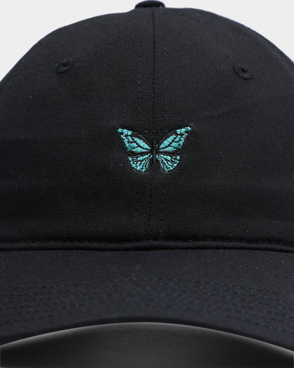 Goat Crew Butterfly Strapback Black/Teal