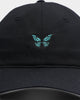Goat Crew Butterfly Strapback Black/Teal