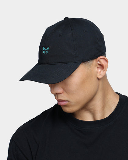 Goat Crew Butterfly Strapback Black/Teal