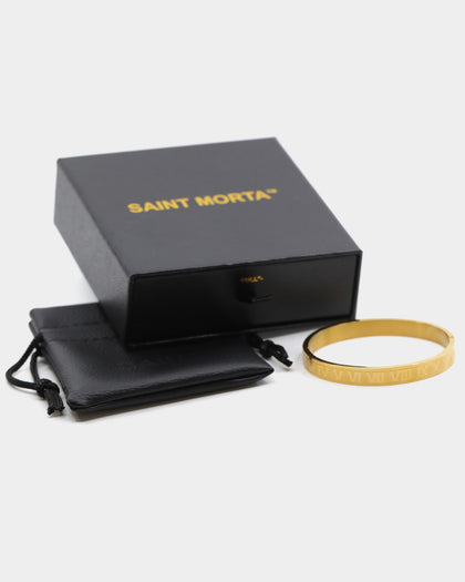 Saint Morta Numerical Bracelet Gold