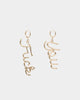 Raising Hell Women's FK Earrings Gold