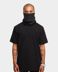 Saint Morta Reptile Snood Black/Black