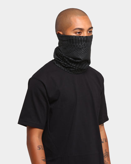 Saint Morta Reptile Snood Black/Black