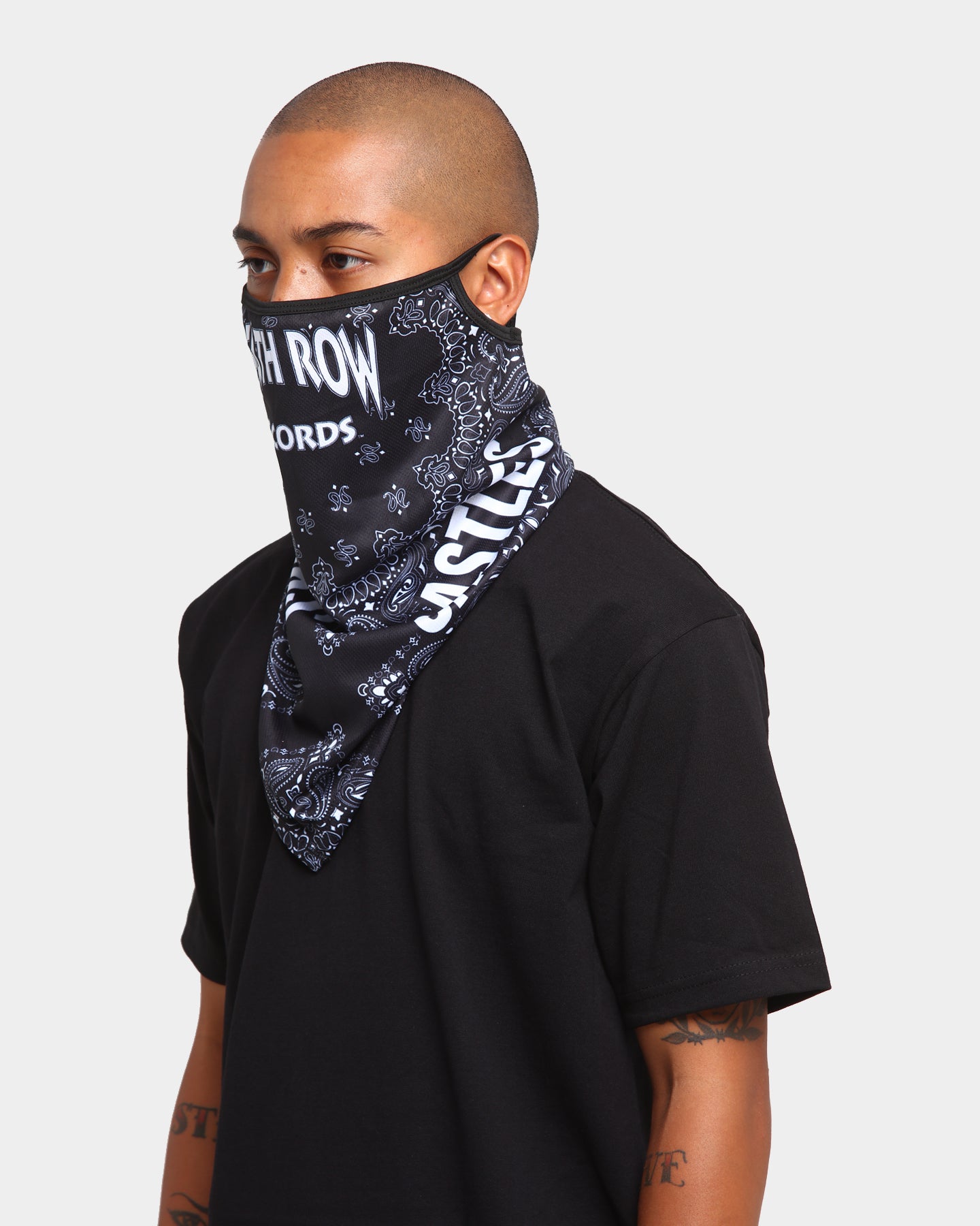 Crooks & Castles Crooks & Castles X Death Row Paisley Bandana Mask