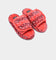 73Studio Velcro Paisley Bandana Slipper Red/Black/White