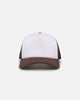 Goat Crew Trucker Mesh Cap White/Brown