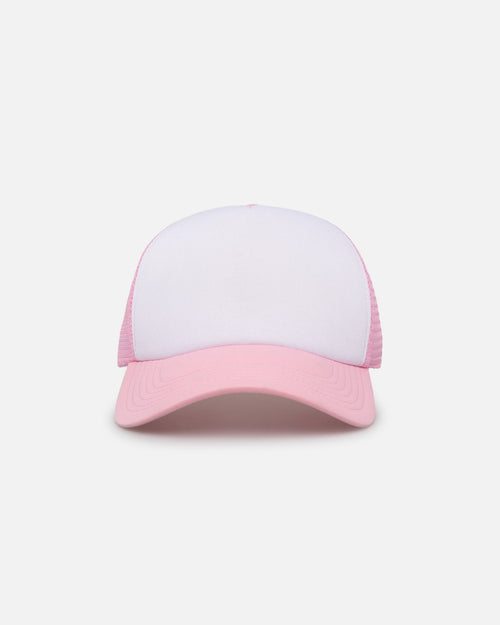 Goat Crew Trucker Mesh Cap White/Pink