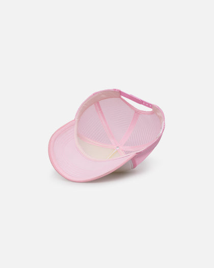Goat Crew Trucker Mesh Cap White/Pink