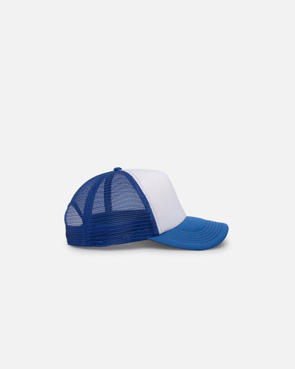 Goat Crew Trucker Mesh Cap White/Royal