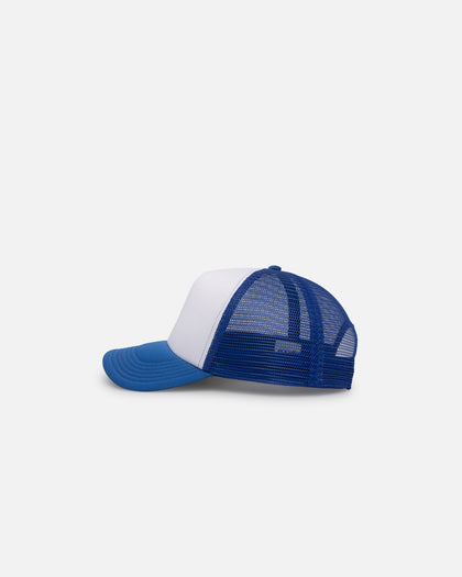 Goat Crew Trucker Mesh Cap White/Royal