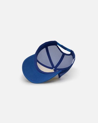 Goat Crew Trucker Mesh Cap White/Royal