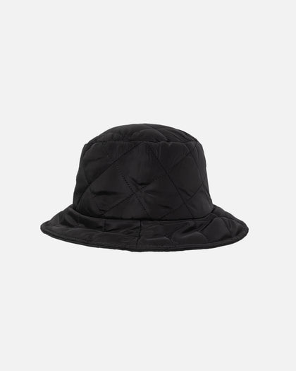404 Quilted Bucket Hat Black