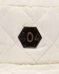 404 Quilted Bucket Hat Off White