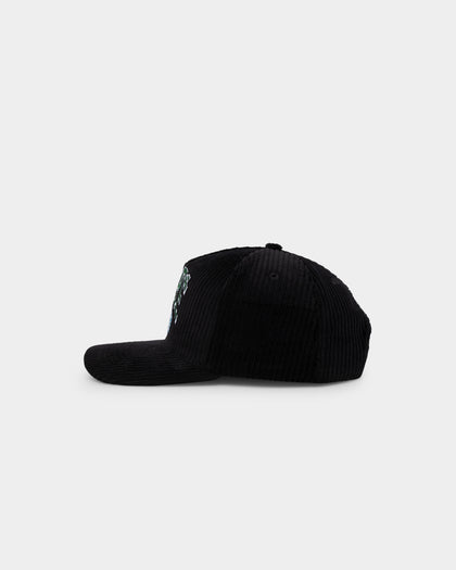Carre Worldwide Corduroy Snapback Black