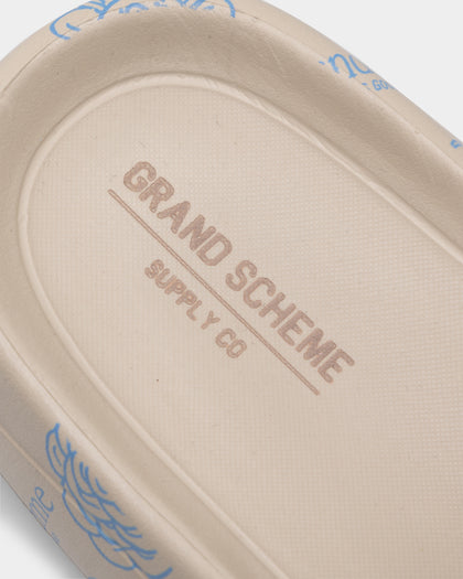 Grand Scheme Always Good Slide Stone/Blue